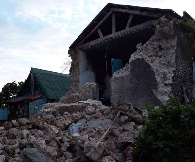 भूकंप के तीन बड़े झटकों से हिला फिलीपींस 8 लोगों की मौत
