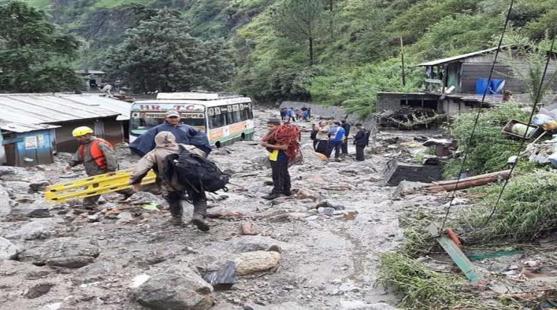 उत्तरकाशी के मोरी तहसील में फटा बादल