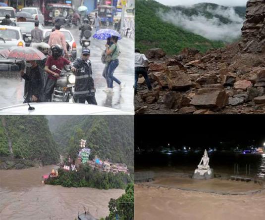 उत्तराखंड में देहरादून नैनीताल समेत कई इलाकों में बारिश का दौर जारी, पहाड़ों में भारी बारिश की चेतावनी