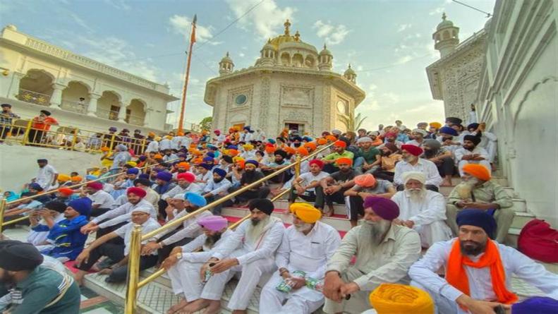 आपरेशन ब्लू स्टार की बरसी पर श्री हरमंदिर साहिब परिसर में खालिस्तान जिंदाबाद के लगे नारे