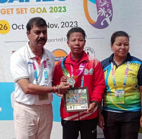 उत्तराखंड की सोनिया सिंह ने राष्ट्रीय खेलों में कयाकिंग व केनोइंग में जीता सिल्वर मेडल