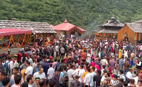 हनोल मंदिर में राजकीय मेला जागड़ा का शुभारंभ, श्रद्धालुओं की भारी भीड़ उमड़ी