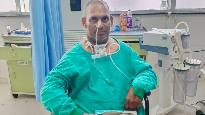 एम्स ऋषिकेश के डॉक्टरों ने चीनी मांझे से घायल व्यक्ति की जटिल गर्दन सर्जरी कर बचाई जान