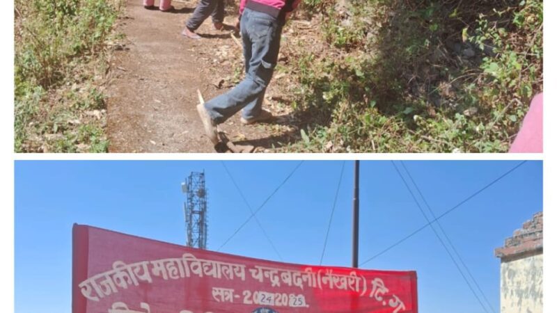 एनएसएस शिविर के चौथे दिन जुराना गांव में सफाई और नैतिक मूल्यों पर जागरूकता