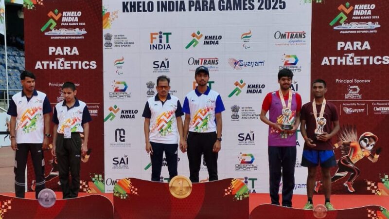 खेलो इंडिया पैरा गेम्स 2025 में जतिन शर्मा ने उत्तराखंड के लिए जीते दो कांस्य पदक, गाइड रनर आयुष के साथ रचा इतिहास