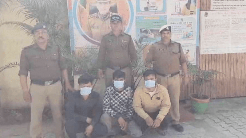 विकासनगर में होली पर रेस्टोरेंट में आगजनी करने वाले तीन आरोपी गिरफ्तार, पार्टी में हुआ था विवाद