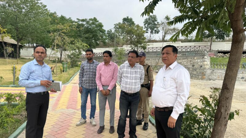 अब सिटी पार्क में करें साइक्लिंग का आनंद, साइकिल ट्रैक बनकर तैयार