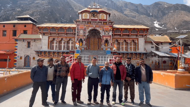 बदरीनाथ धाम पहुंचा मंदिर समिति का अग्रिम दल, यात्रा पूर्व तैयारियों को मिलेगी रफ्तार