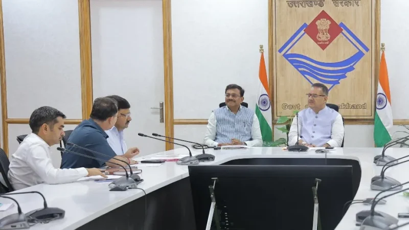 सैनिक धाम का निर्माण जून तक पूरा करने के दिए निर्देश: गणेश जोशी