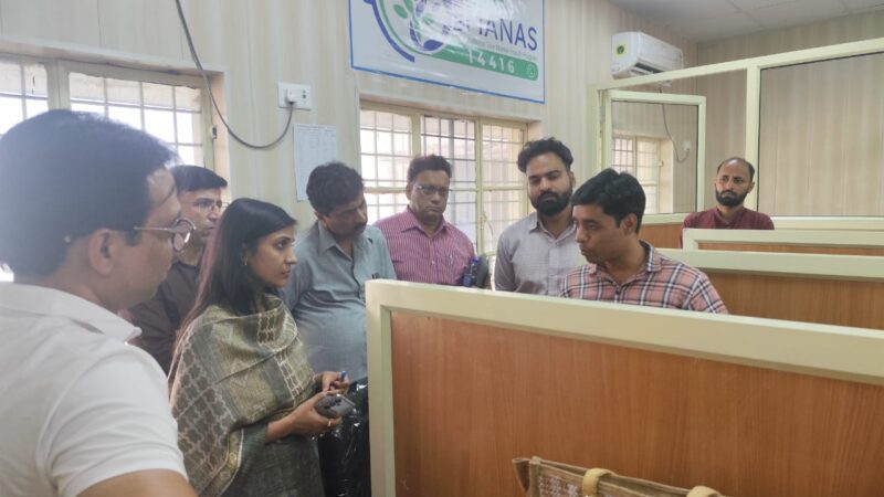 टेली-मानस की प्रगति का SMHI सेलाकुई में मिशन निदेशक ने लिया जायजा