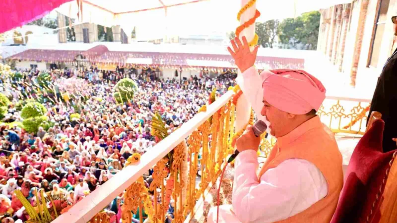 मानव जीवन अमूल्य, भक्ति में लीन होकर बनाएं इसे सार्थक: श्रीमहंत देवेंद्र दास जी