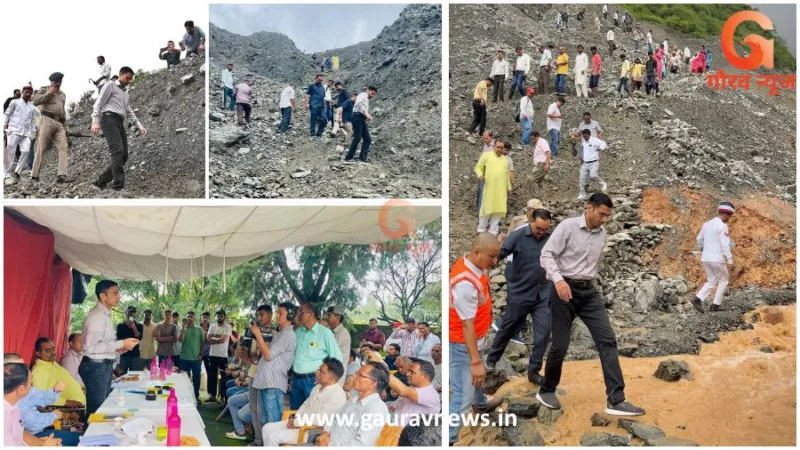 आपदा के बीच देहरादून डीएम सविन बंसल खुद पहुंचे बटोली गांव, रास्ता रातोंरात दुरुस्त, हर परिवार को मिली राहत राशि