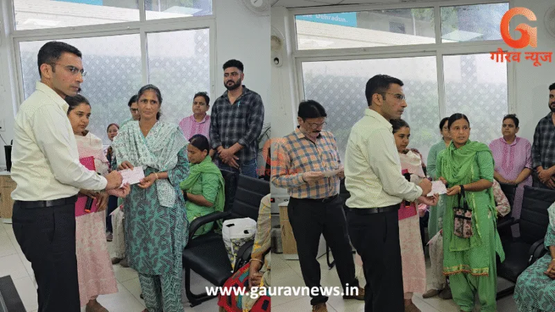 देहरादून में पहली बार रायफल फंड से 6 जरूरतमंदों को मिली 1.50 लाख की आर्थिक मदद
