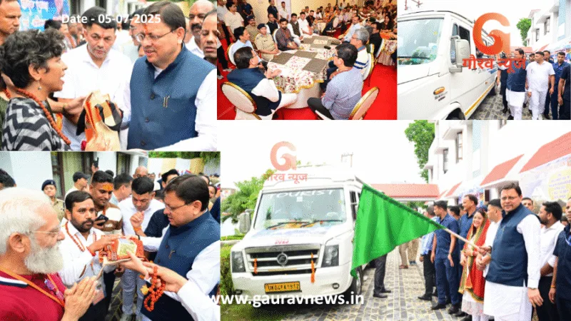 टनकपुर से शुरू हुई कैलाश मानसरोवर यात्रा, मुख्यमंत्री धामी ने पहले दल को दिखाई हरी झंडी