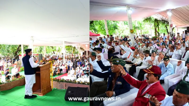 कारगिल विजय दिवस पर मुख्यमंत्री ने शहीदों को दी श्रद्धांजलि, की सैनिकों के लिए कई घोषणाएं