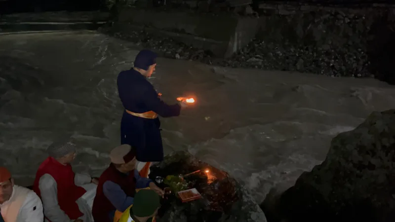 बदरीनाथ धाम में वराह जयंती पर देर रात हुई विशेष पूजा