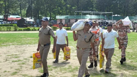 food and ration for dharali