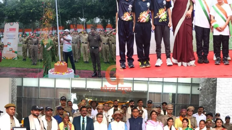 उत्तराखंड में 79वां स्वतंत्रता दिवस धूमधाम से मनाया गया, मंदिरों से लेकर स्कूल-कॉलेज और वन मुख्यालय तक गूंजा देशभक्ति का स्वर