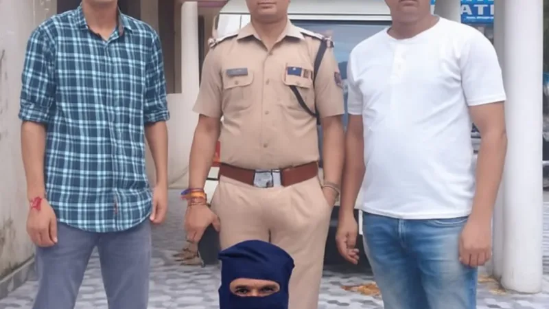 OLX पर 12.46 लाख की ठगी करने वाला साइबर ठग जयपुर से गिरफ्तार, 1 साल से फरार