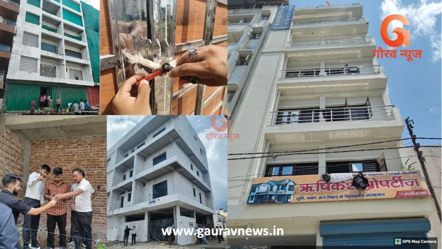 ऋषिकेश में एमडीडीए ने की कार्रवाई, 10 से ज्यादा अवैध इमारतें सील