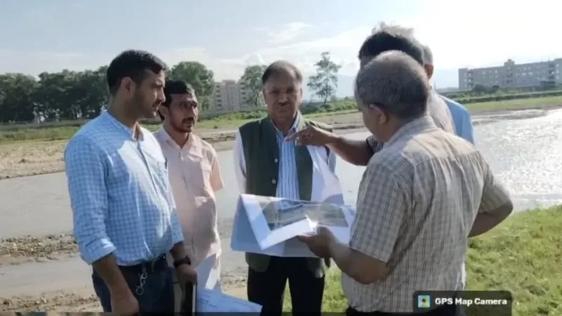 उत्तराखण्ड मुक्त विश्वविद्यालय के कुलपति ने बुल्लावाला भूमि का किया निरीक्षण, जल्द होगा शिलान्यास