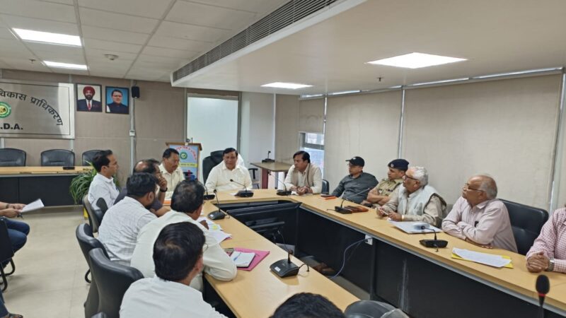 आढ़त बाजार पुनर्विकास परियोजना पर एमडीडीए की समीक्षा बैठक, 3 नवंबर से शुरू होगा काम