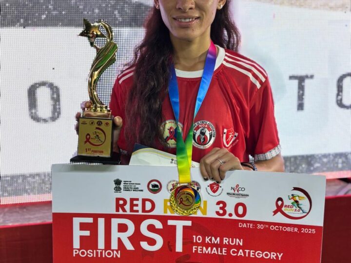उत्तराखंड की अनिशा ने जीता नेशनल रेड रन मैराथन 3.0 में 10 किमी दौड़ में प्रथम स्थान
