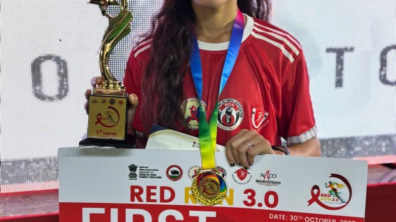 उत्तराखंड की अनिशा ने जीता नेशनल रेड रन मैराथन 3.0 में 10 किमी दौड़ में प्रथम स्थान