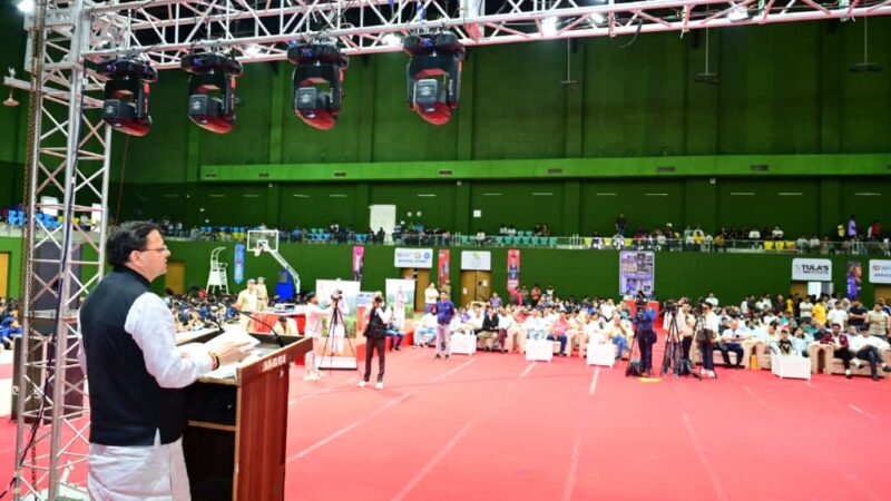 मुख्यमंत्री पुष्कर सिंह धामी ने देहरादून में 50वीं सब-जूनियर राष्ट्रीय बास्केटबॉल चैंपियनशिप का किया शुभारंभ