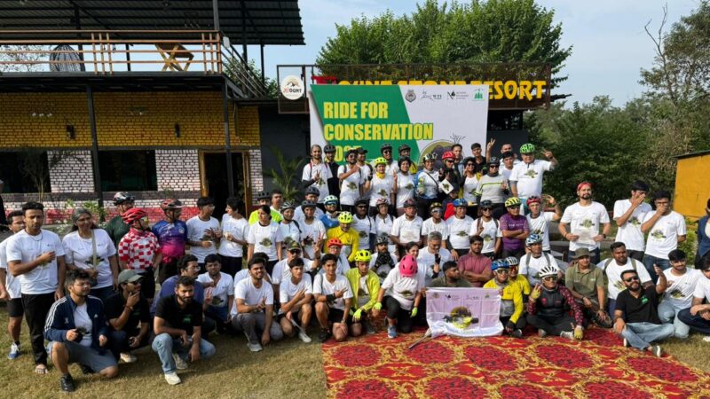 नेचर बड्डी का हाथियों के संरक्षण के लिए देहरादून में साइकिल से की जागरूकता