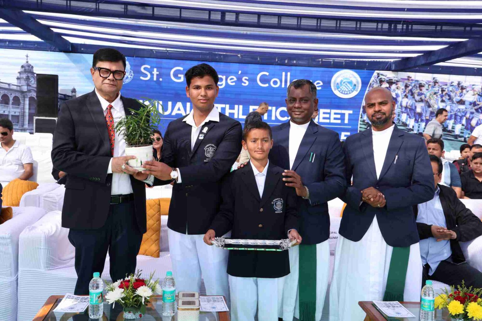 St. George’s College में वार्षिक एथलेटिक्स मीट 2025, मार्थिन्स हाउस ओवरऑल चैंपियन