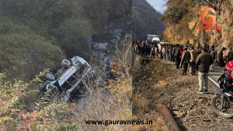 विकासनगर के पास खाई में गिरी एचपी रोडवेज बस, तीन यात्रियों की मौत