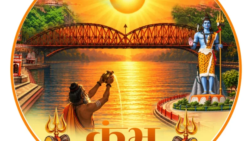 हरिद्वार अर्धकुंभ 2027 का लोगो, वेबसाइट और थीम गीत जारी, मुख्यमंत्री धामी ने किया लॉन्च